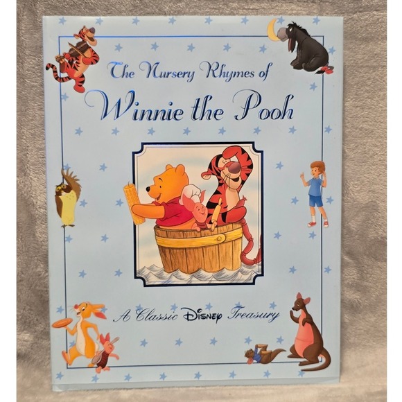 The Nursery Rhymes of Winnie the Pooh A Classic Disney Treasury Book - Picture 1 of 5